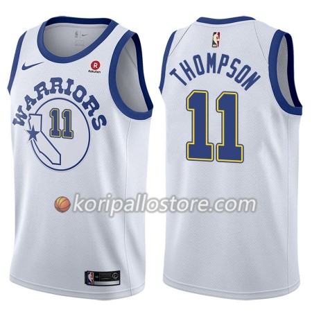 Golden State Warriors Klay Thompson 11 Nike 2017-18 Hardwood Classics Valkoinen Miesten Pelipaidat Swingman 